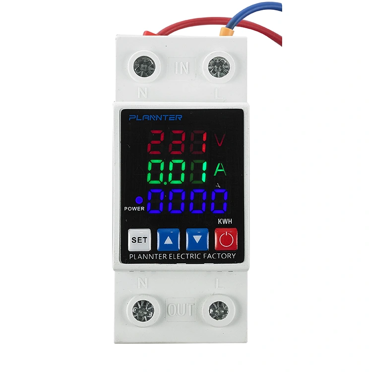 Pelindung Tegangan Lebih Tampilan 3IN1